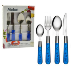 Sztućce 24 elementy Melon 912071